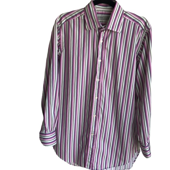 ETRO MULTI-COLORED SHIRT - SLIM - Picture 1 of 10